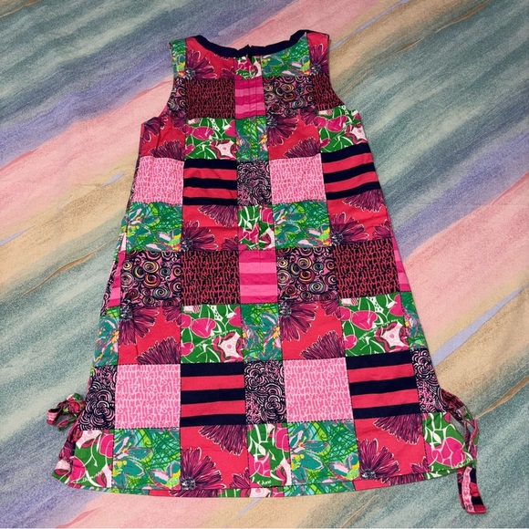 Lilly Pulitzer patch dress girls size 7 - Picture 2 of 5